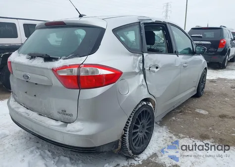 2016 Ford C-Max Hybrid Se from USA, damaged, VIN 1FADP5AU9GL100947